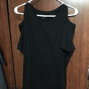 3/$10 Woman within Cold shoulder shirt